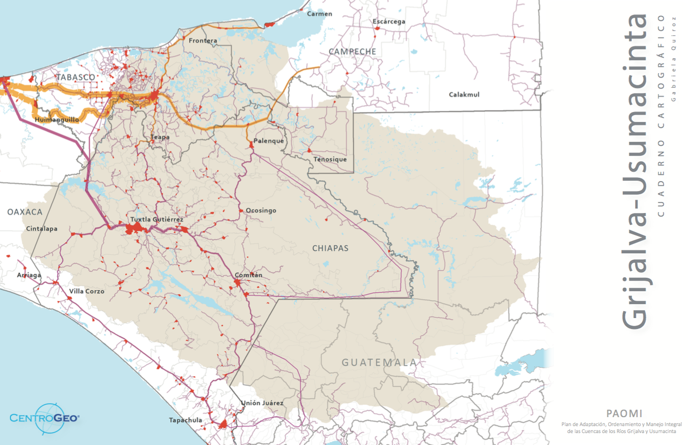 Plan de Adaptación, Ordenamiento y Manejo Integral de las cuencas de los Ríos Grijalva y Usumacinta