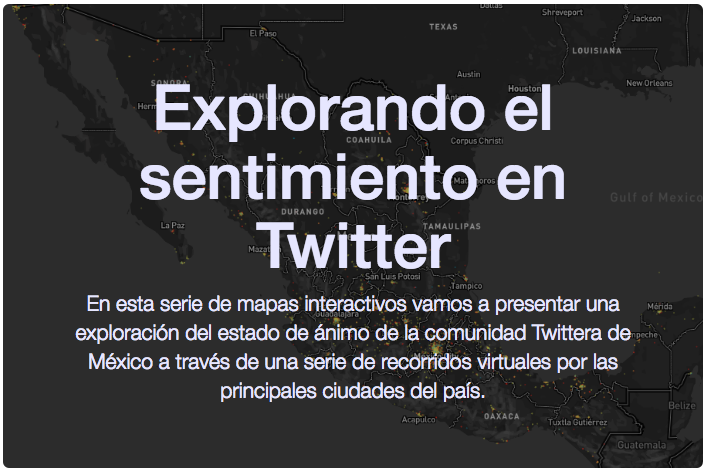 Explorando el sentimiento en Twitter